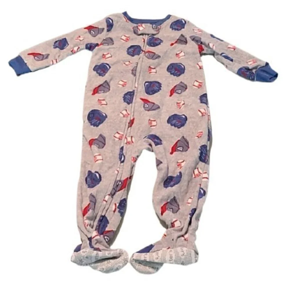 [Carter's] Baseball Onesie - 18 months